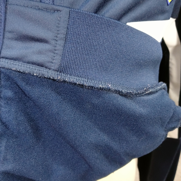 KAPPA X LEEDS NAVY ZIP JACKET PLAYER TRAINING ACTIVEWEAR Y2K SPORTS UK L - Picture 5 of 6